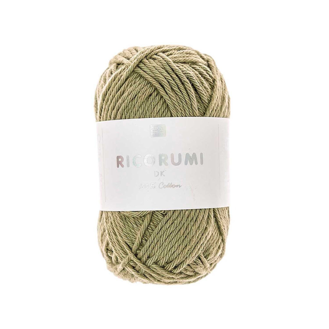 Yarn - Cotton - Ricorumi DK (25g) - Khaki - 078 - Rico Design