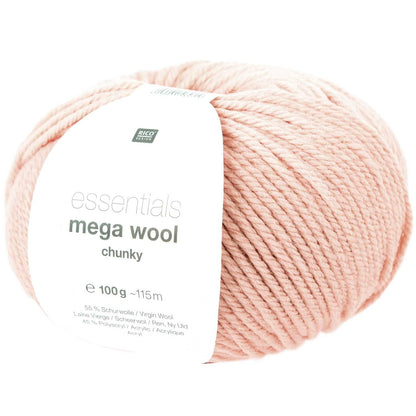 Wolle - 100g - Mega Chunky - Essentials Wool - Rico Design