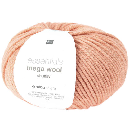 Wolle - 100g - Mega Chunky - Essentials Wool - Rico Design