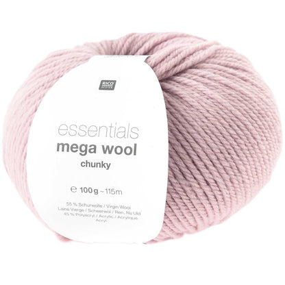 Wolle - 100g - Mega Chunky - Essentials Wool - Rico Design