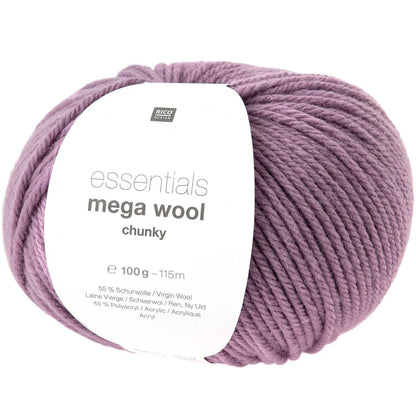 Wolle - 100g - Mega Chunky - Essentials Wool - Rico Design