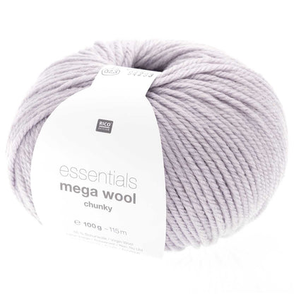 Wolle - 100g - Mega Chunky - Essentials Wool - Rico Design