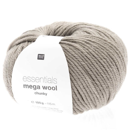 Wolle - 100g - Mega Chunky - Essentials Wool - Rico Design