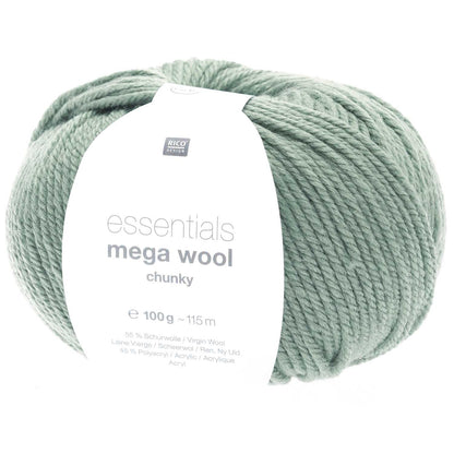Wolle - 100g - Mega Chunky - Essentials Wool - Rico Design