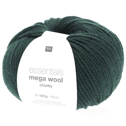 Wolle - 100g - Mega Chunky - Essentials Wool - Rico Design