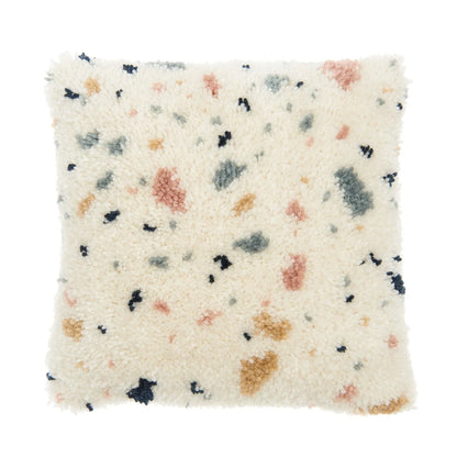 Teppichknüpfen Set - Kissen Terrazzo - Rico Design