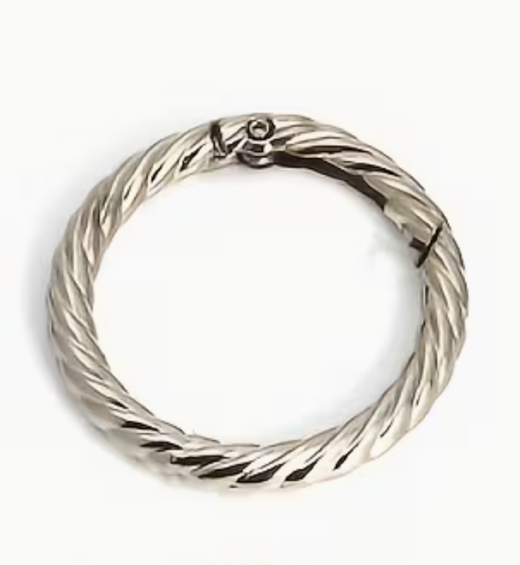 Carabiner Ring  - braided - Craftinglove