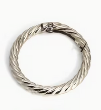 Carabiner Ring  - braided - Craftinglove