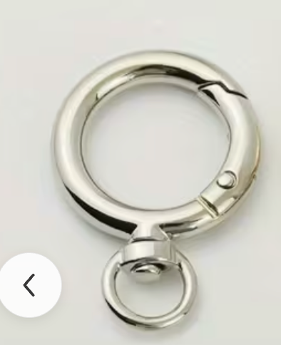 Carabiner Ring - chunky - Craftinglove