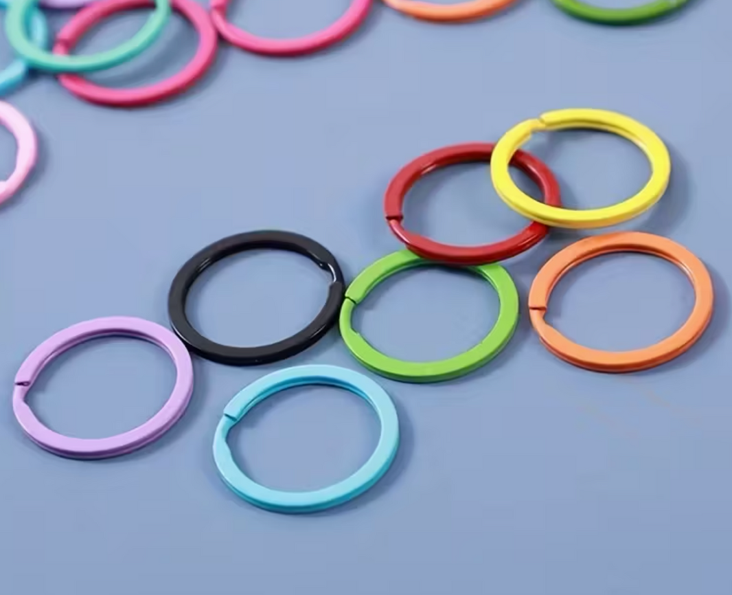 Keyring - coloured/uncoloured - Craftinglove