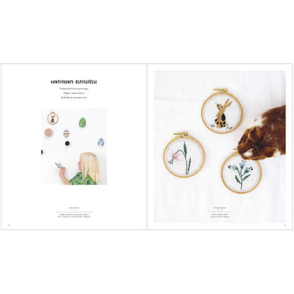 Näh- und Stickbuch - Bunny Hop - Deutsch - Rico Design