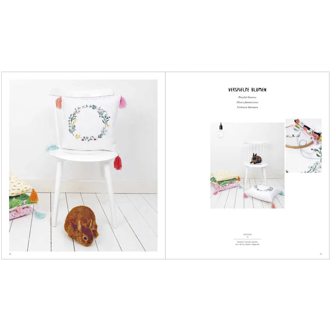 Näh- und Stickbuch - Bunny Hop - Deutsch - Rico Design
