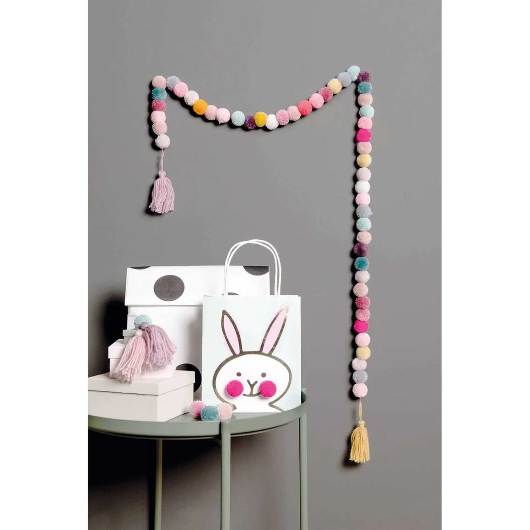 Pom-Pom Set – 24 Set - Neon Mix - Rico Design