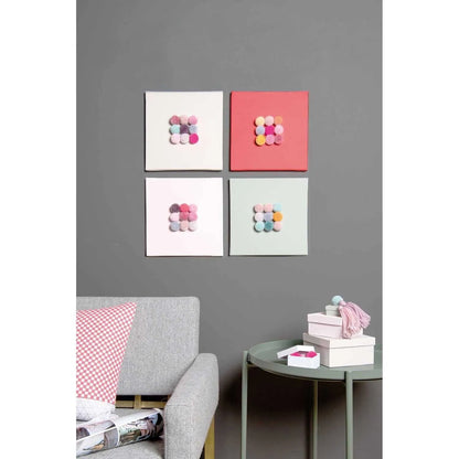 Rico Pompon Set - Pastell Mix - 24pcs - Rico Design