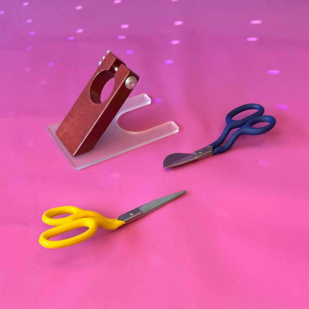 Carving Machine Guide + Bendt Scissors + Duckbill Scissors - Add on Set
