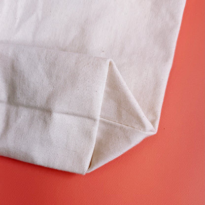 Tote Bag - Organic Cotton - with Sewn Bottom -  29x42x8 cm - W691 - Westofrd Mill