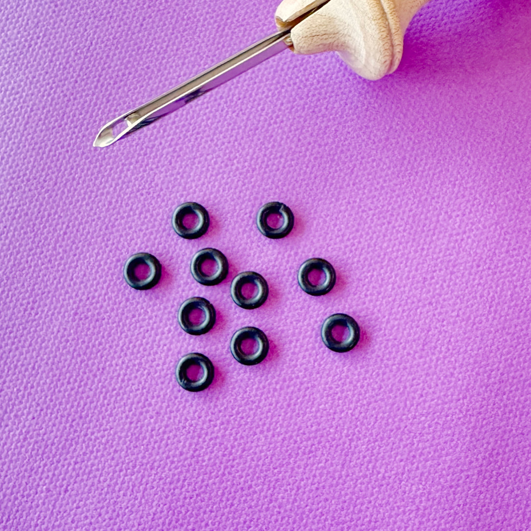 Gummiringe - für die Oxford Punch Needle (10Stk.)