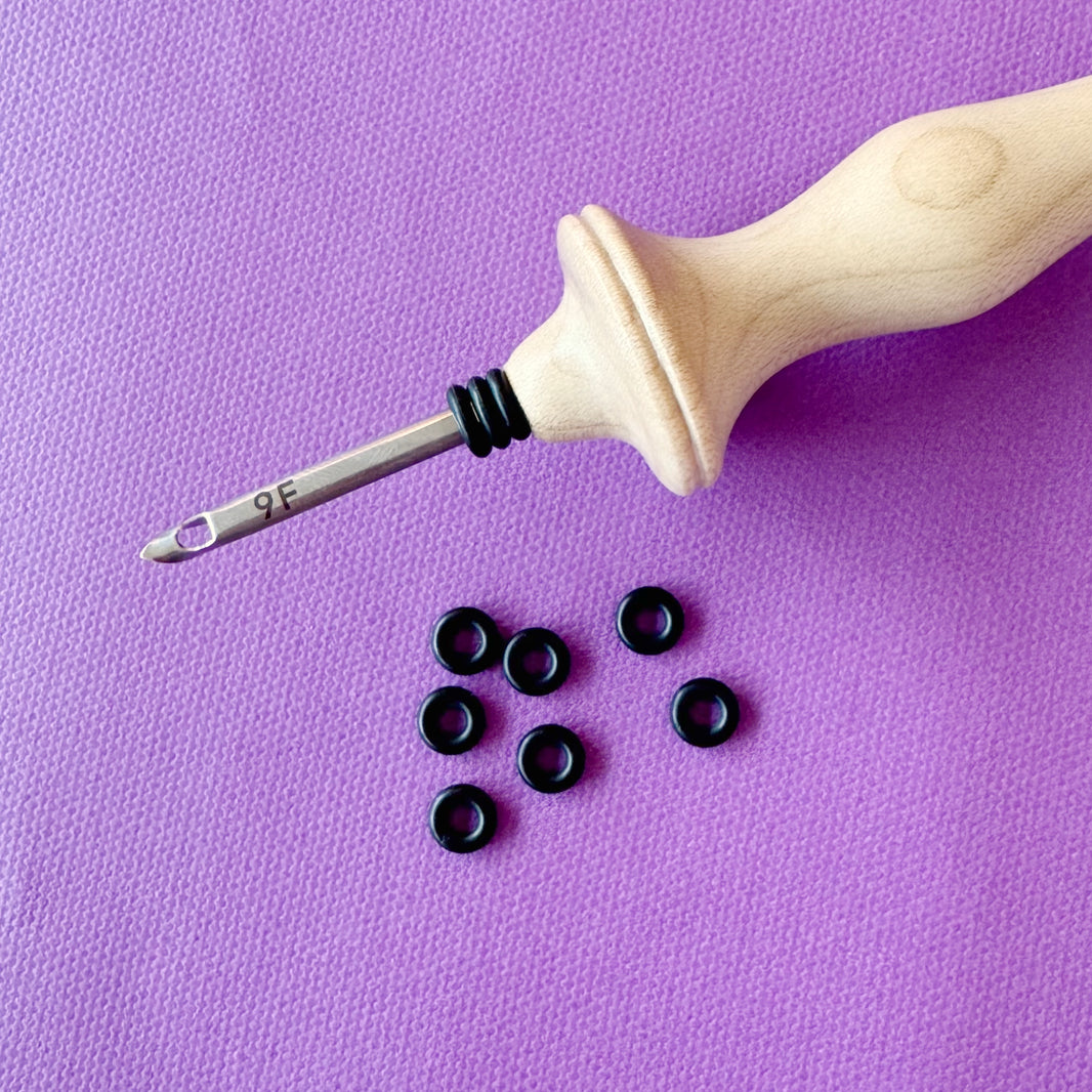 Gummiringe - für die Oxford Punch Needle (10Stk.)