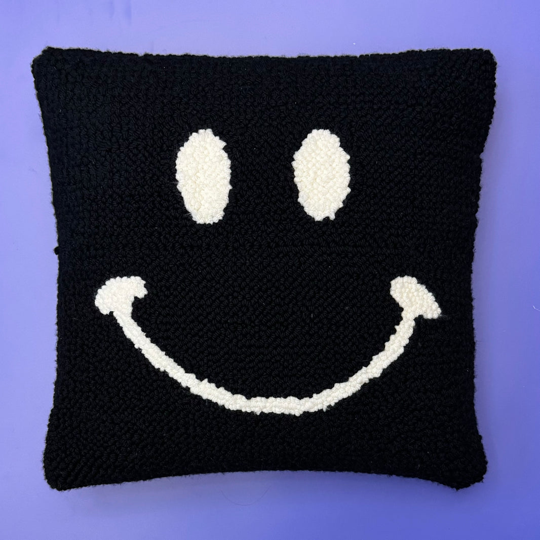 Punch Needle Set - Pillowcase - Smiley - Craftinglove - Deutsch