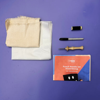 Punch Needle Set - Pillowcase - Abstract Landscape -  Set of 2 - Craftinglove - Deutsch