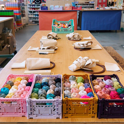 Punch Needle Workshop - flauschige Tasche