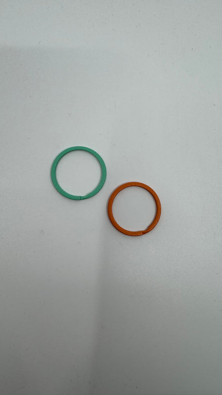 Keyring - bunt - 30mm