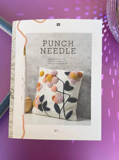 Punch Needle Book - No.1 - 3d Embroidery - Rico Design