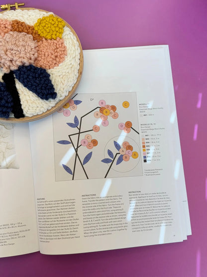 Punch Needle Book - No.1 - 3d Embroidery - Rico Design