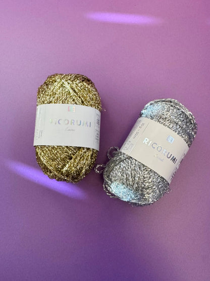 Glitzergarn - Ricorumi Lamé - 10g - Rico Design