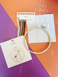 Stickpackung, Kreuzstich, Möwe, Rico