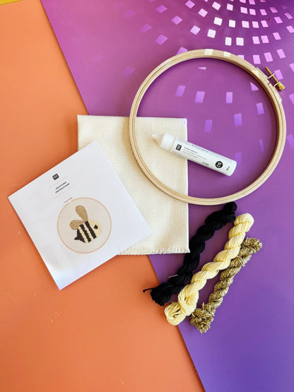 Punch Needle Set - Bee - Rico Design