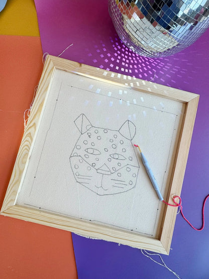 Punch Needle Rahmen - 45x45cm - inkl. Reissnägel - Rico Design