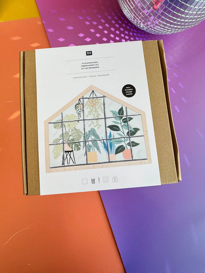Stickset - Urban Jungle - klein - vorgezeichne - Rico Design
