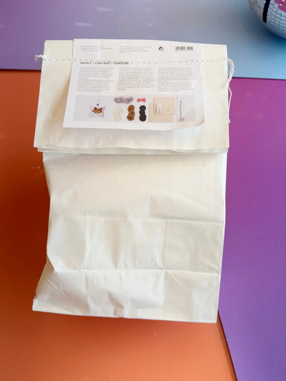 Punch Needle Set - Kissen - Leopard - inkl. Punch Needle - Rico Design