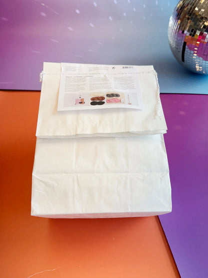 Punch Needle Set - Pillow - Abstract Rosa - incl. Punch Needle - Rico Design