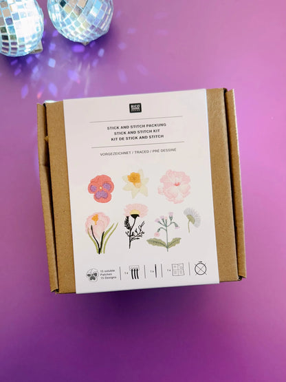 Embroidery Set - Spring flowers - Futschikato - Rico Design