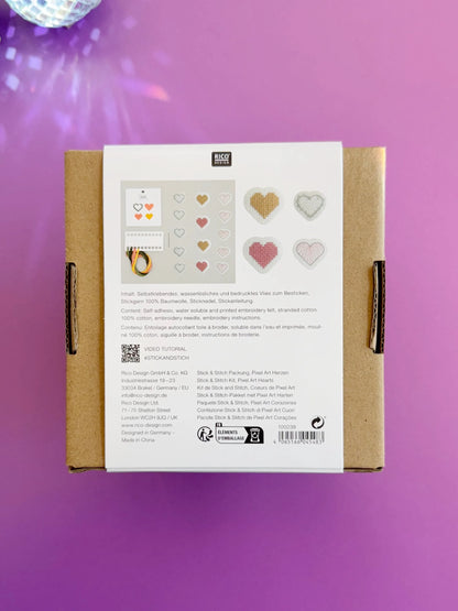 Stickset - Hearts- Futschikato - Rico Design