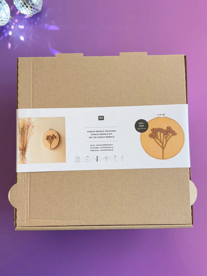 Punch Needle Set - Gypsophila - incl. Punch Needle - Rico Design