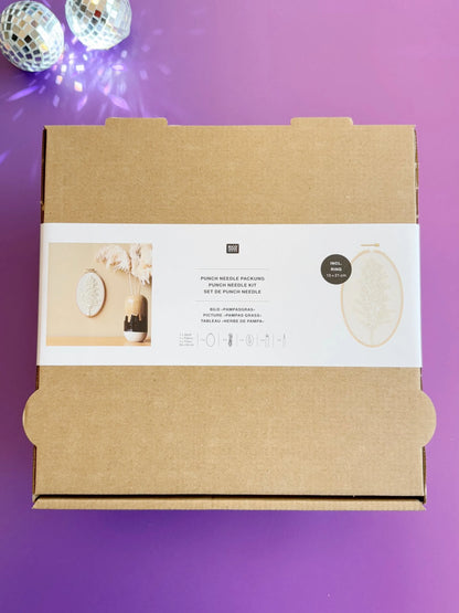 Punch Needle Set - Pampasgras - incl. Punch Needle - Rico Design