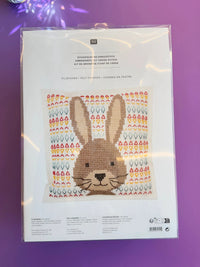Filzkissen zum Besticken Hase 42x42cm Rico