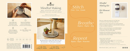 Makramee Set - Tischset - DMC Mindful Making