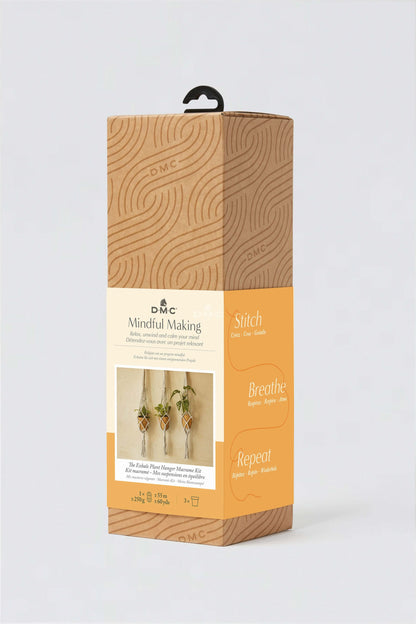 Makramee-Set Plant Hanger - 3 hanger - Mindful Making - DMC