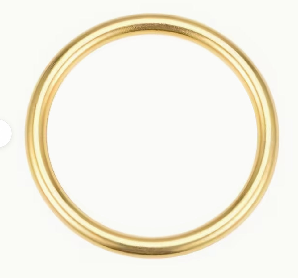 Metalring - 50mm - gold - Craftinglove