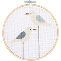Stickset - Möwe - Kreuzstich - 15cm - Rico Design