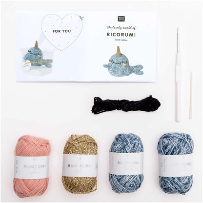 Häkelset - Narwahl- Creative Ricorumi - Rico Design