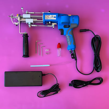 Tufting Starter Saver Set – AK-V Loop Pile Tufting Machine - Carpet Grippers - Tufting Cloth & Felt