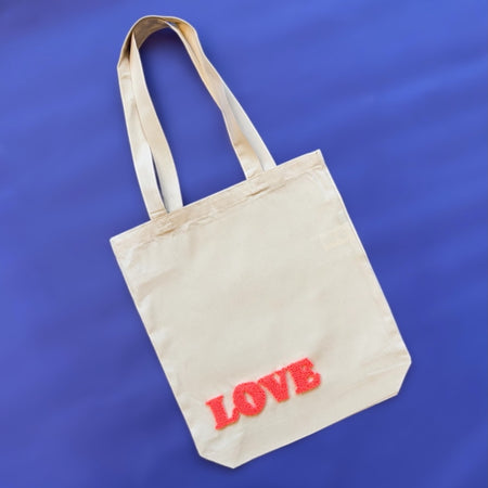 Love Vorlage - Punch Needle Tasche - Craftinglove