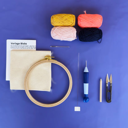 Punch Needle Set - Letter - Wallpiece - Zäme-Collection - Craftinglove