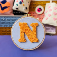 Punch Needle Set - Letter - Wallpiece - Zäme-Collection - Craftinglove