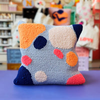 Punch Needle Set - Pillowcase - Blobs - Zäme-Collection - Craftinglove - Deutsch